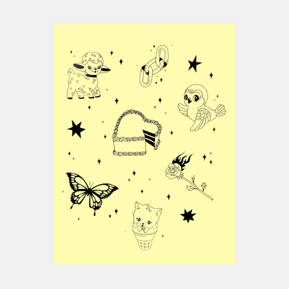 Birthday Flash Print