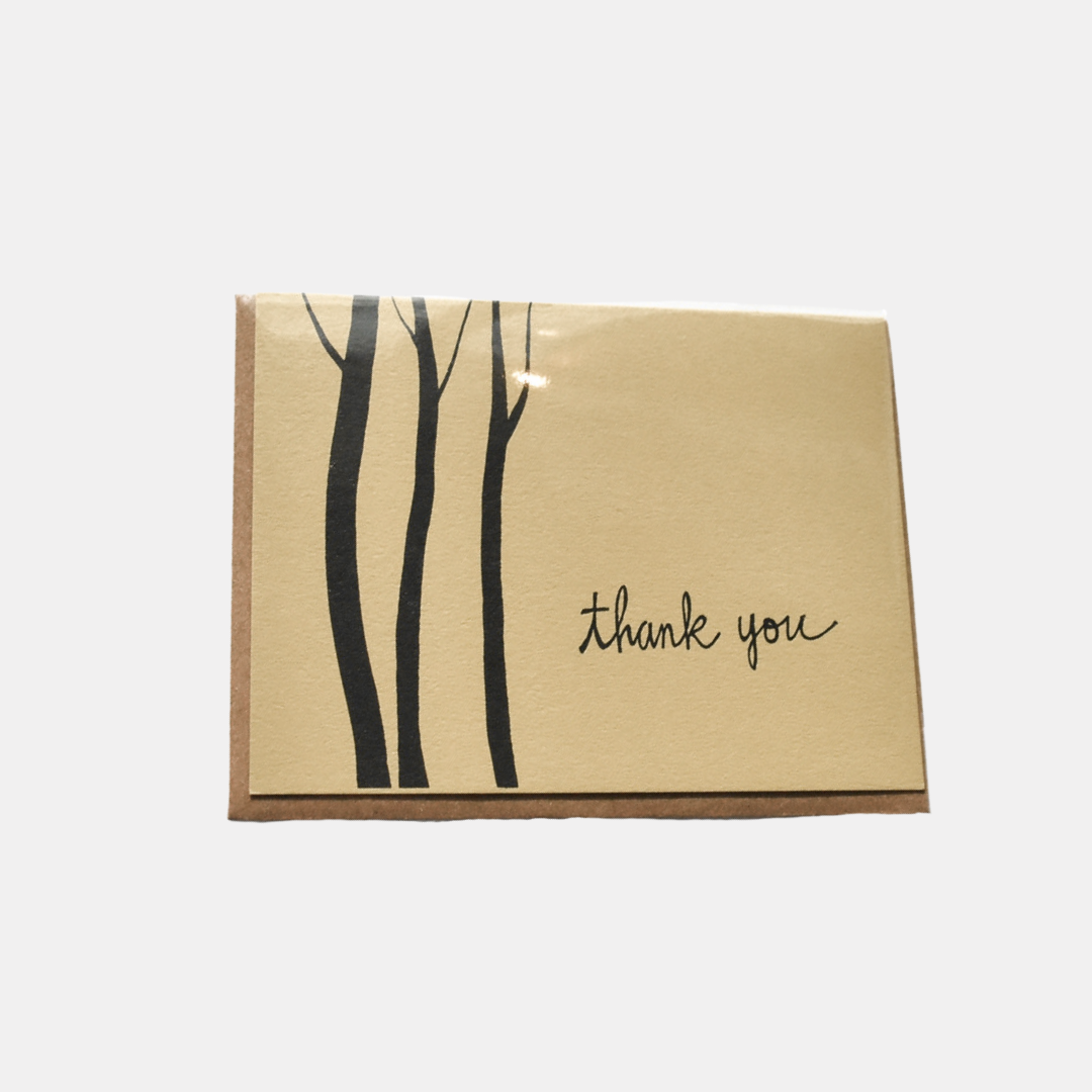 Thank You Trees Card