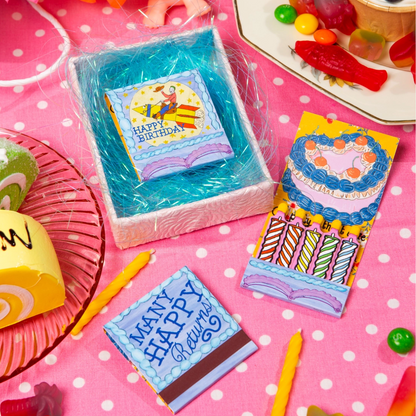 Birthday Cake Matchbook