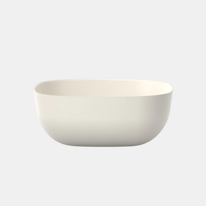 Large White Salad Bowl