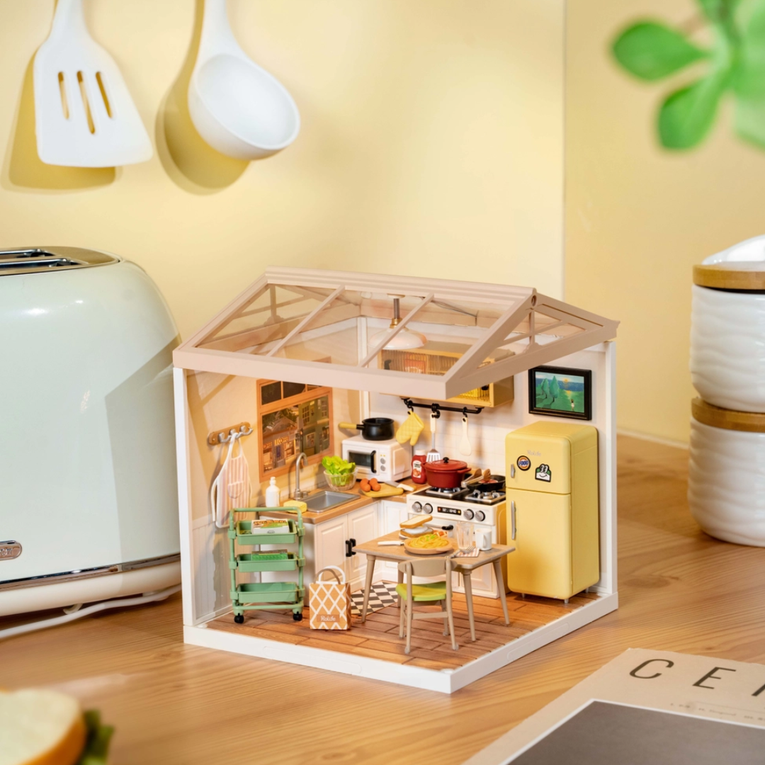 Happy Meals Kitchen DIY Miniature Kit