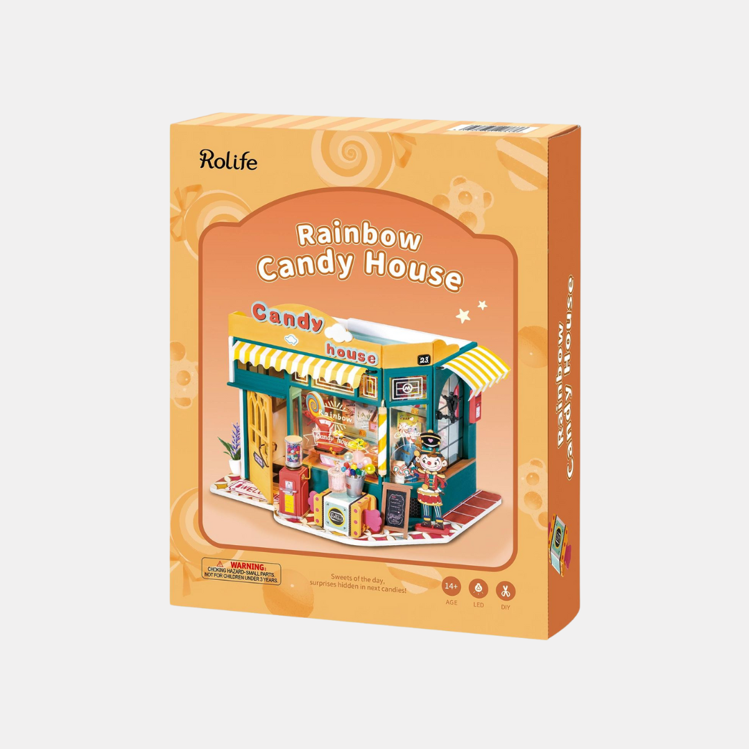 Rainbow Candy Shop DIY Miniature Kit