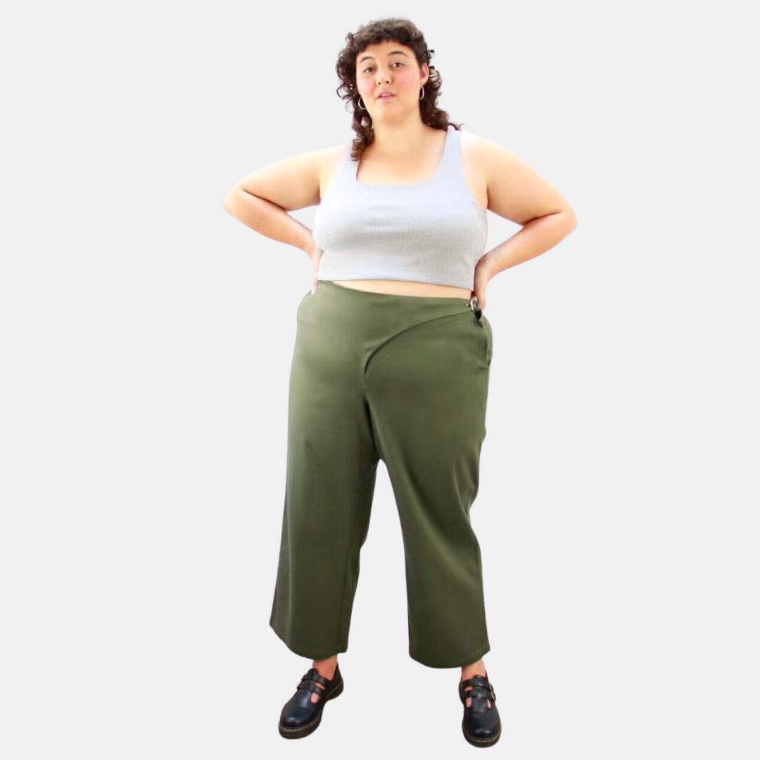 Heart Buckle Pants