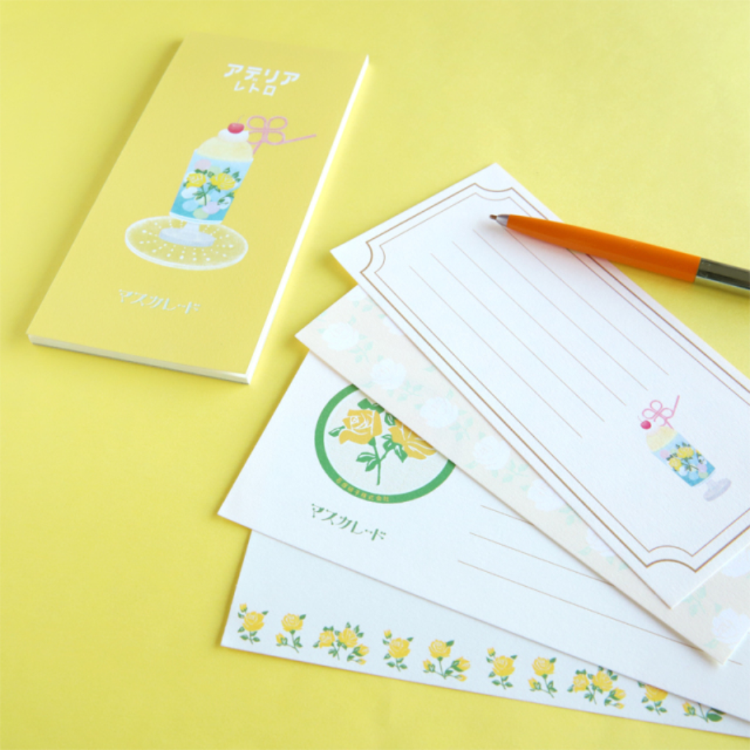 Aderia Retro Rose Notepad