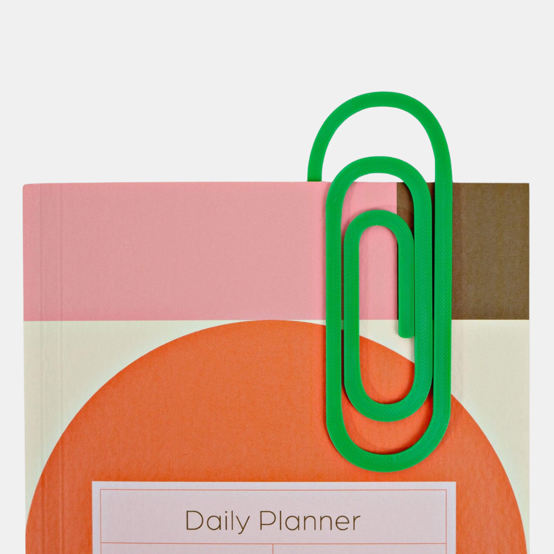 Paperclip 3D Printed Bookmark