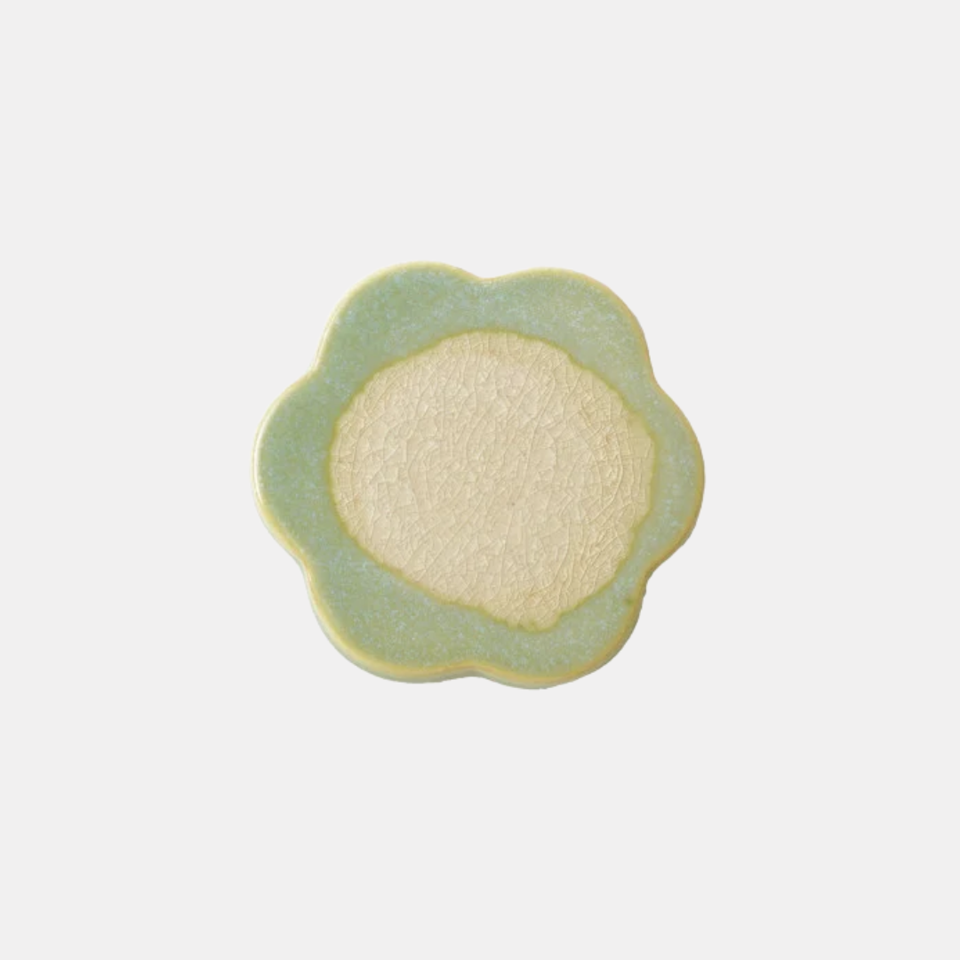 Flower Stoneware Coaster