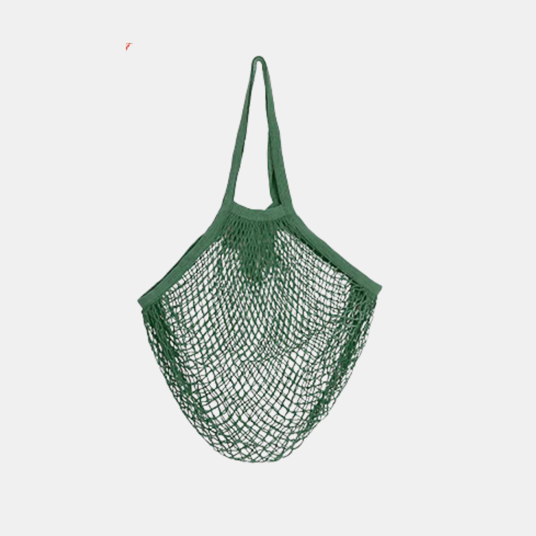 Cotton Market Mesh Tote Bag