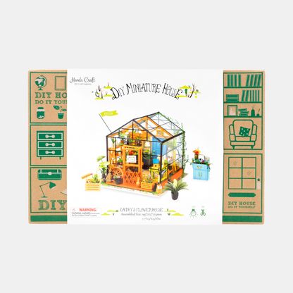 Cathy's Flower House DIY Miniature Kit