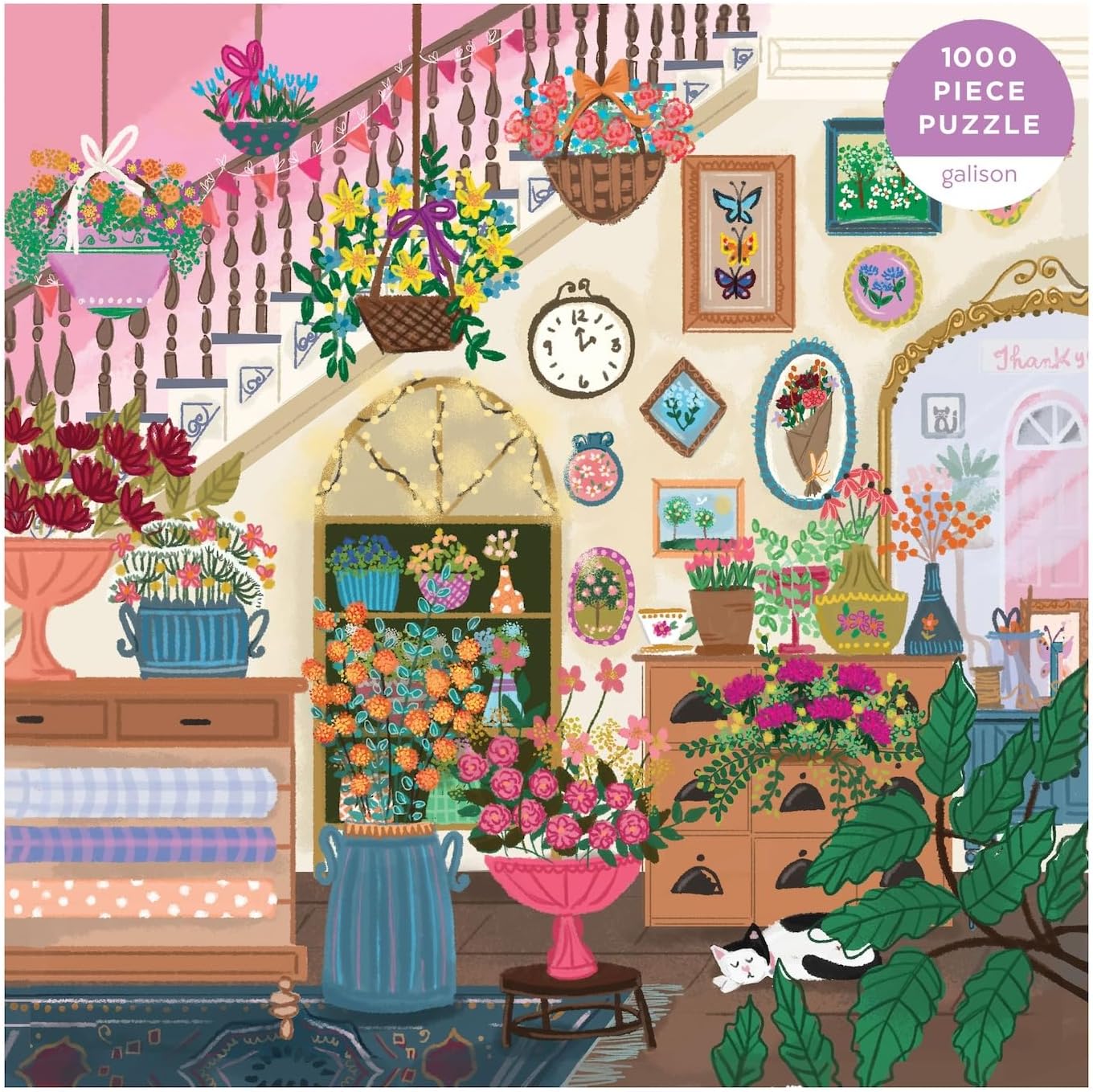 Flower Shop House Puzzle