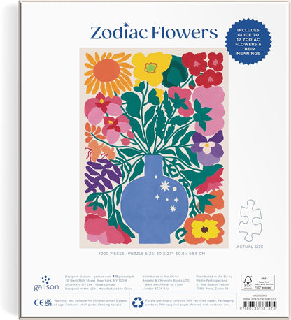 Zodiac Flowers Puzzle