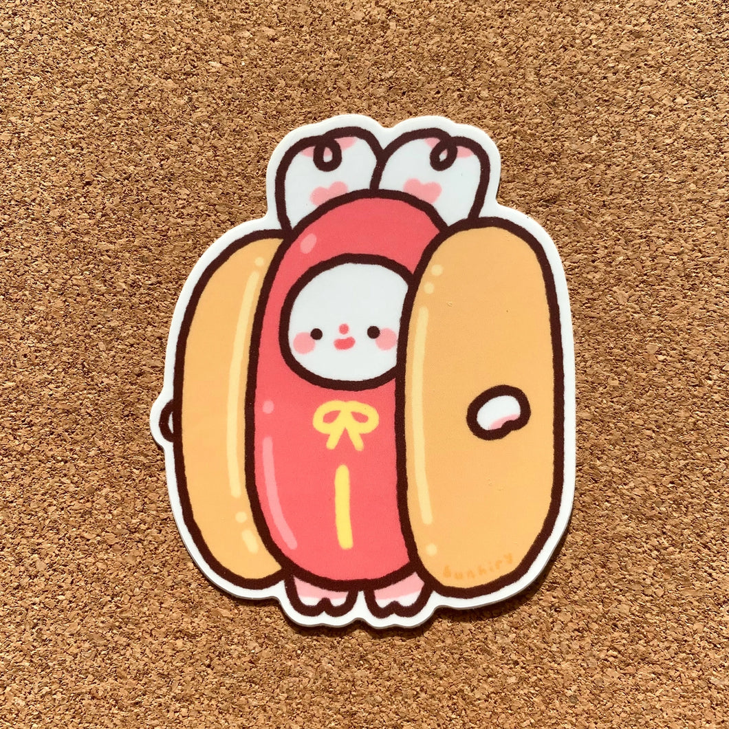 Hot Dog Bimbo Sticker