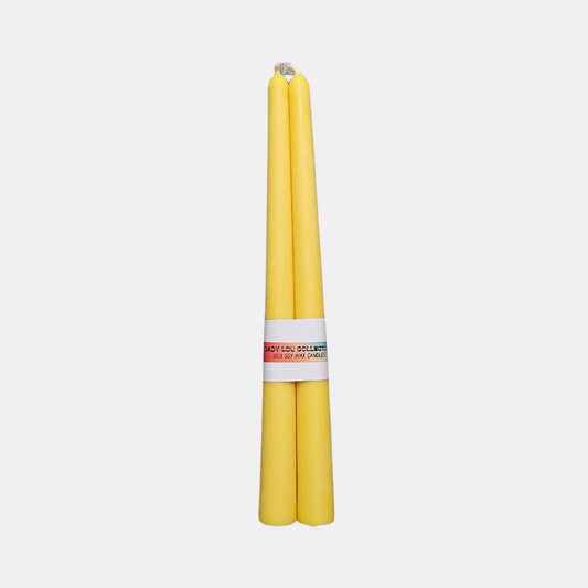 Yellow Taper Candles