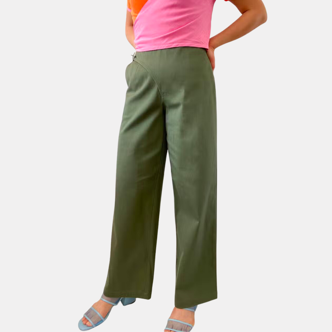 Heart Buckle Pants