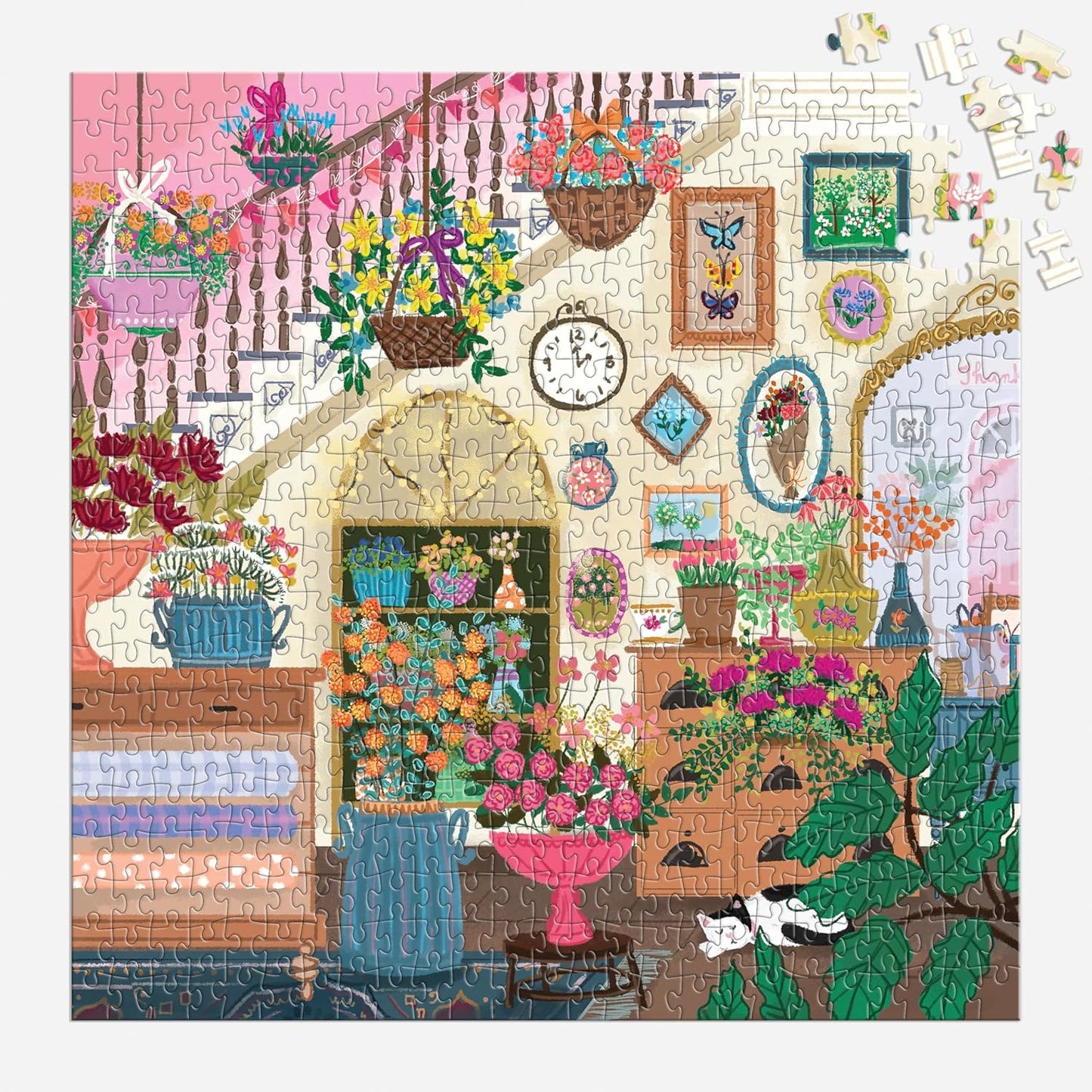 Flower Shop House Puzzle