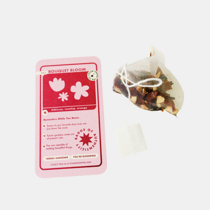 Bouquet Bloom Herbal Tea Sachets