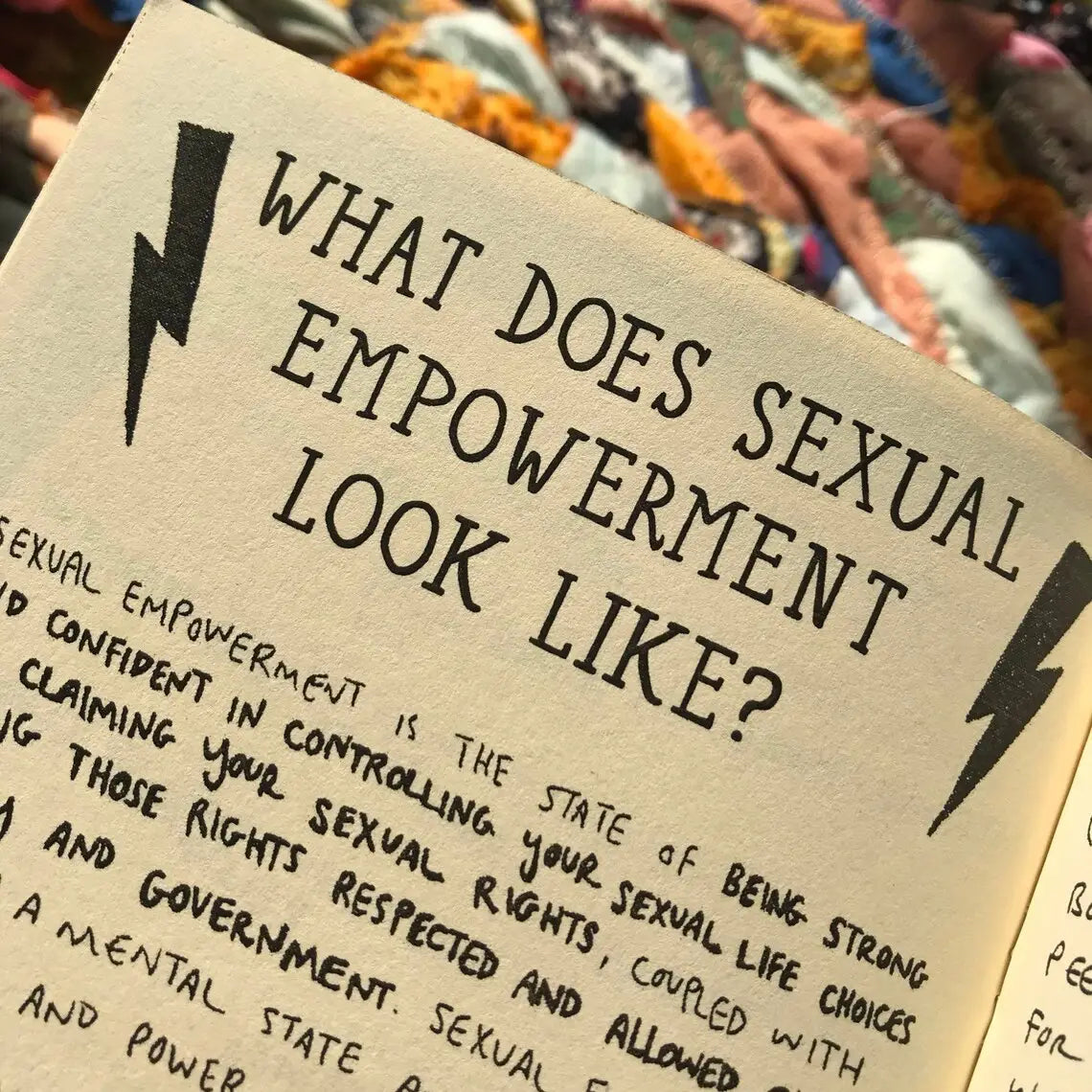 Sexual Freedom Activism Field Guide Zine