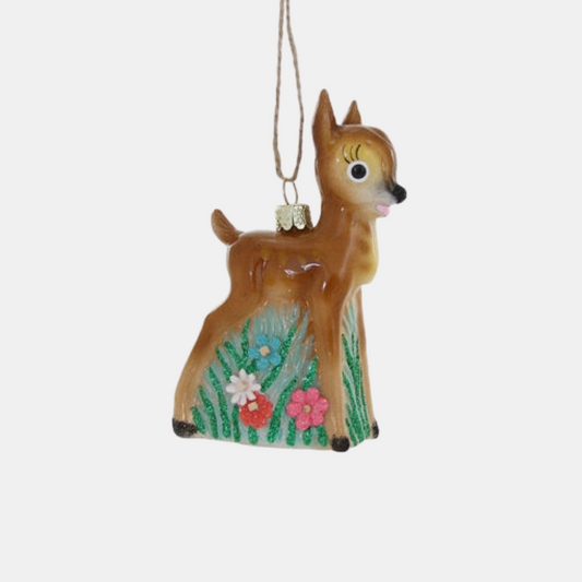 Kitschy Deer Ornament