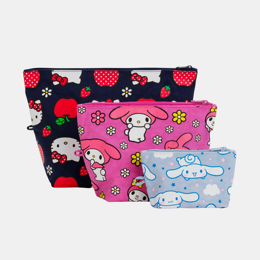 Hello Kitty And Friends Go Pouch Set