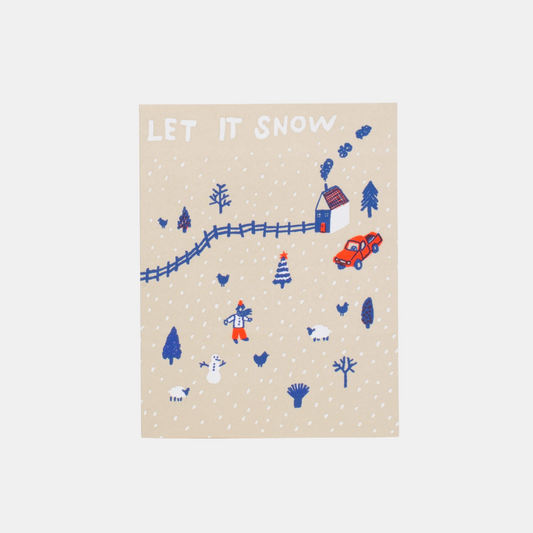 Let It Snow Card