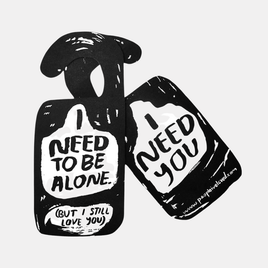 Alone Time Door Hanger