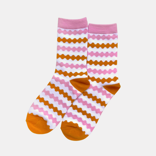 Bubble Stripe Socks