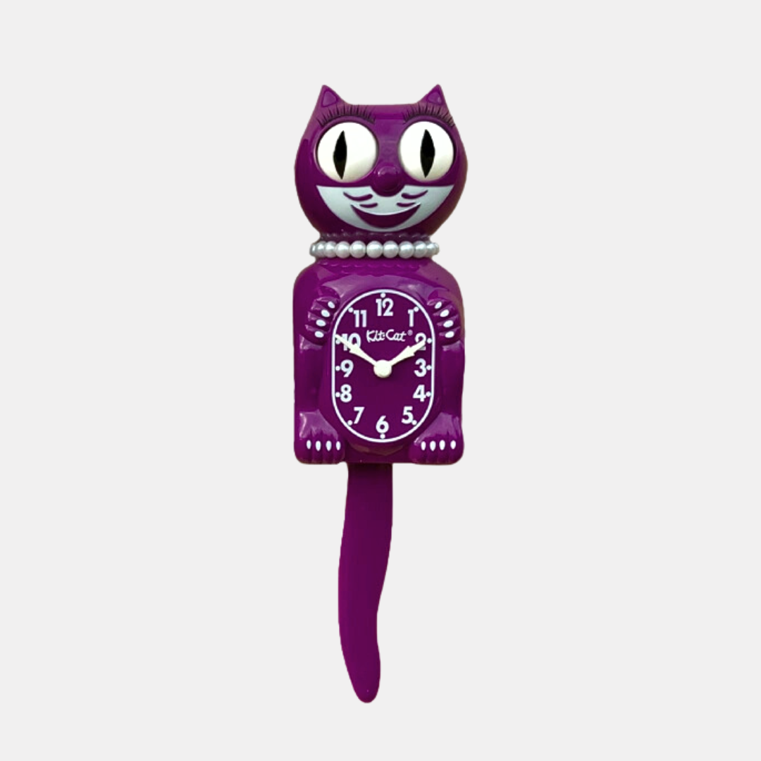 Boysenberry Lady Kit-Cat Klock