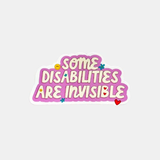 Invisible Disability Awareness Sticker