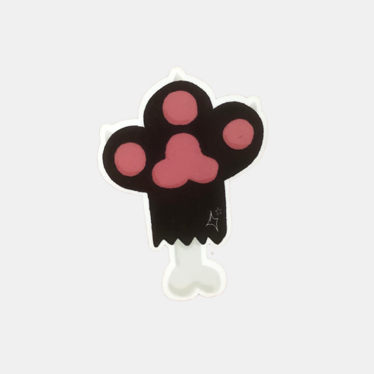 Severed Paw Sticker