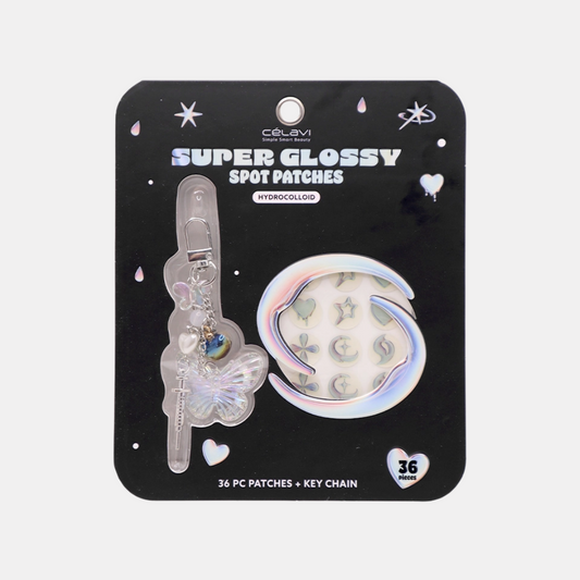 Super Glossy Hydrocolloid Patches With Keychain