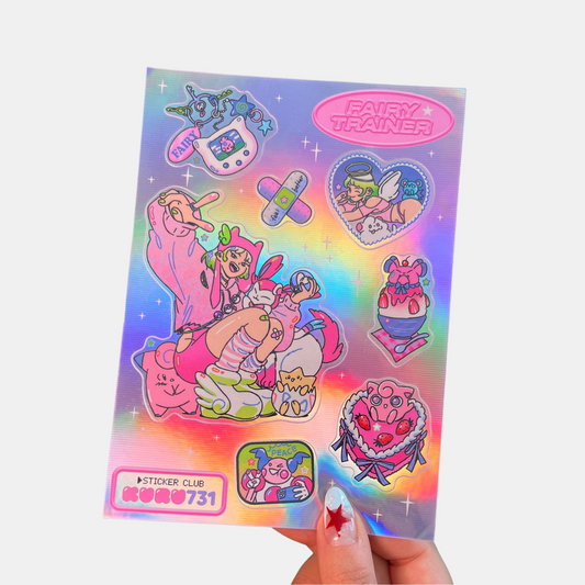 Fairy Trainer Sticker Sheet
