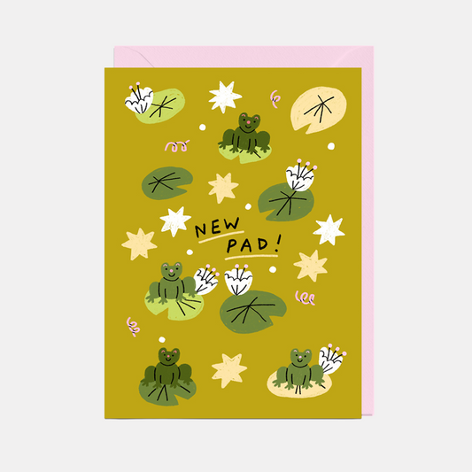 New Pad Frogs Card