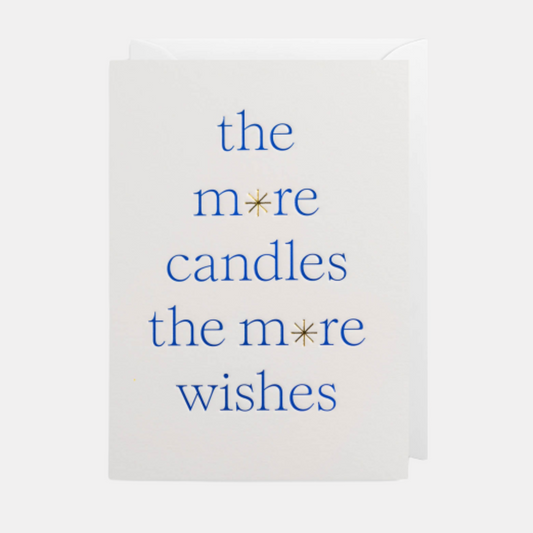 The More Candles Card