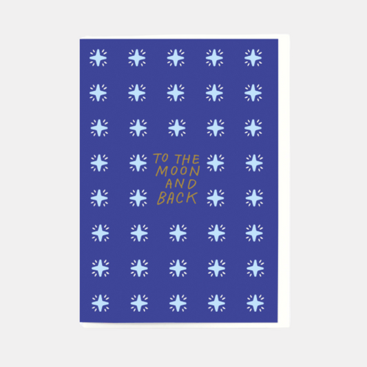 To The Moon And Back Card
