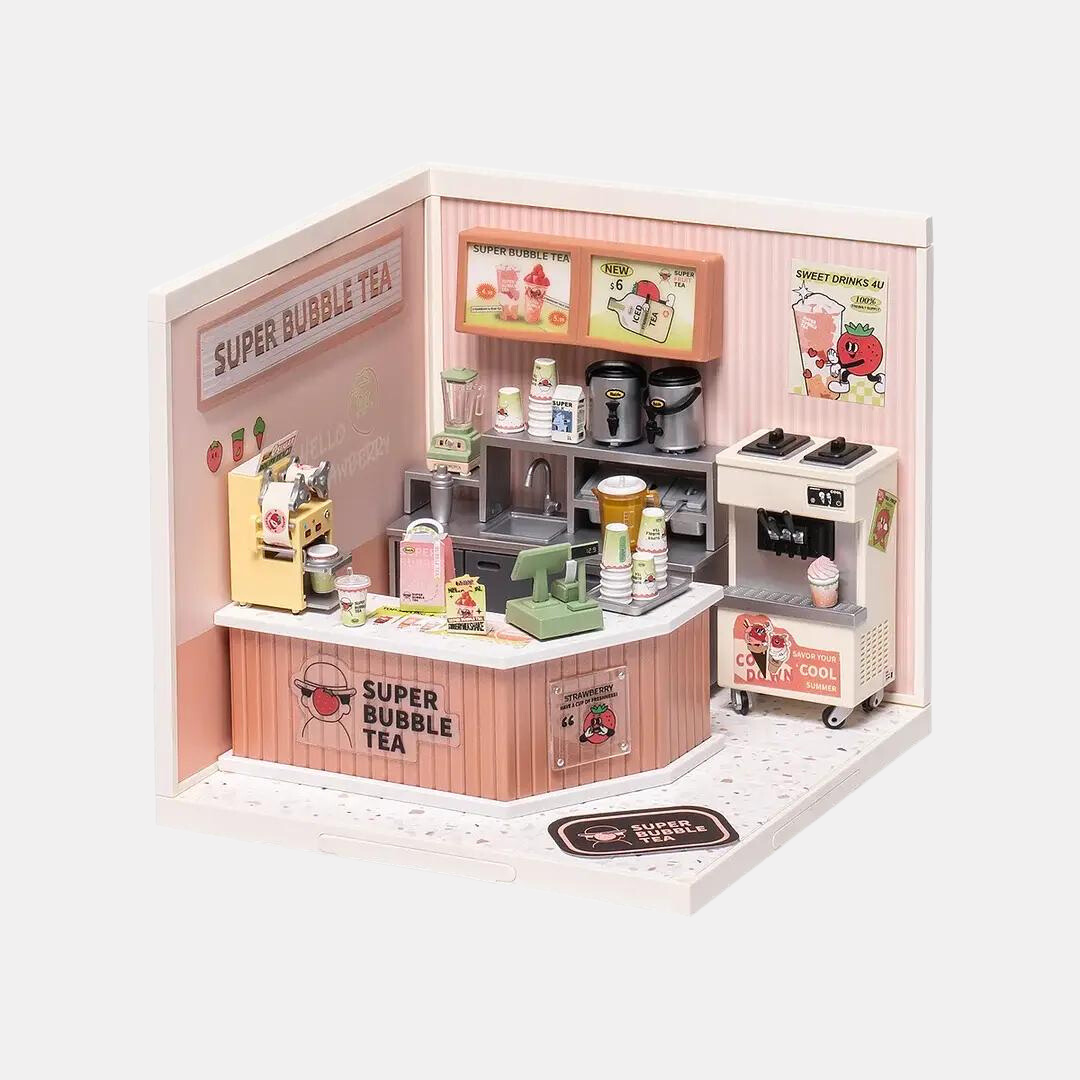 Double Joy Bubble Tea DIY Miniature Kit