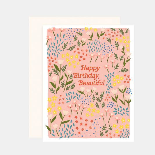 Happy Birthday Beautiful Card
