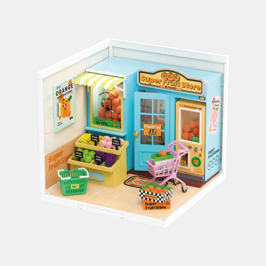 Super Fruit Store DIY Miniature Kit