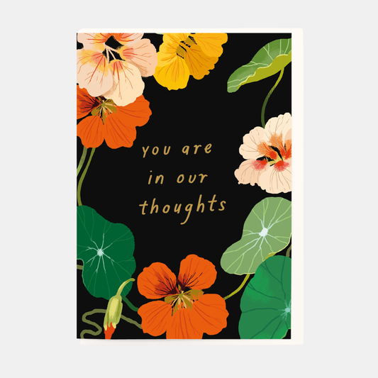 You Are In Our Thoughts Card