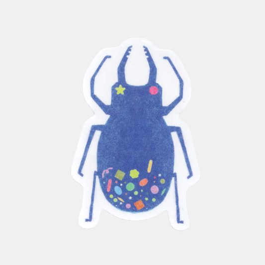 Sequin Beetle Sticker