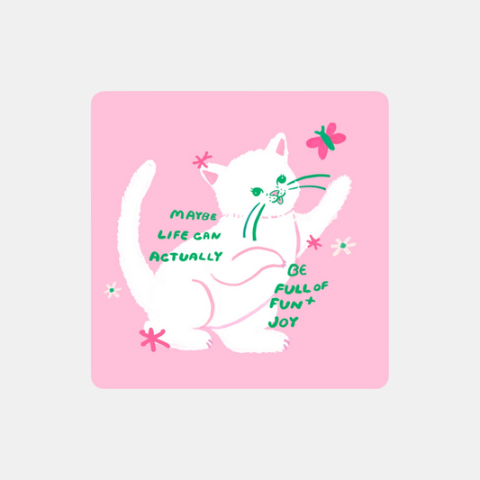 Full Of Fun And Joy Sticker