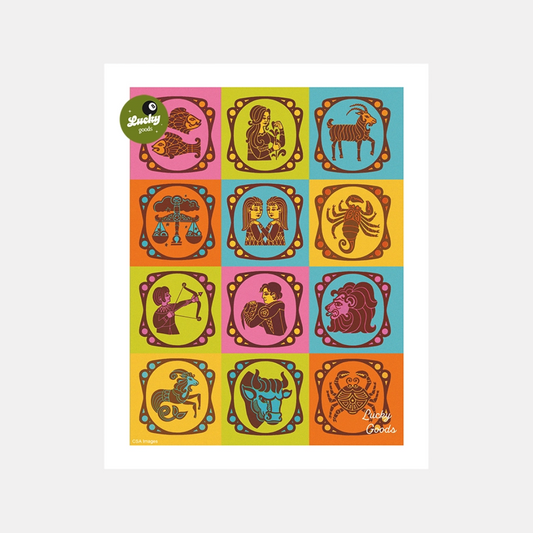 Zodiac Print