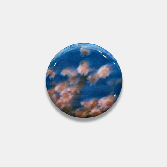 Fuzzy Flowers Magnet
