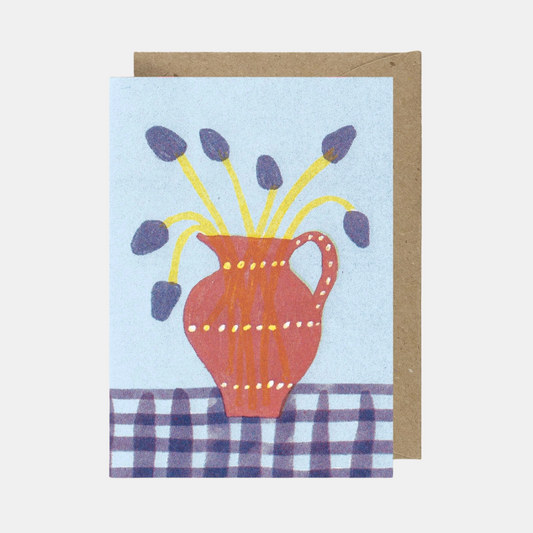 Tulip Jug Card
