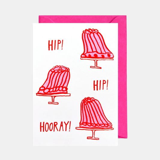Hip Hip Hooray Jello Card