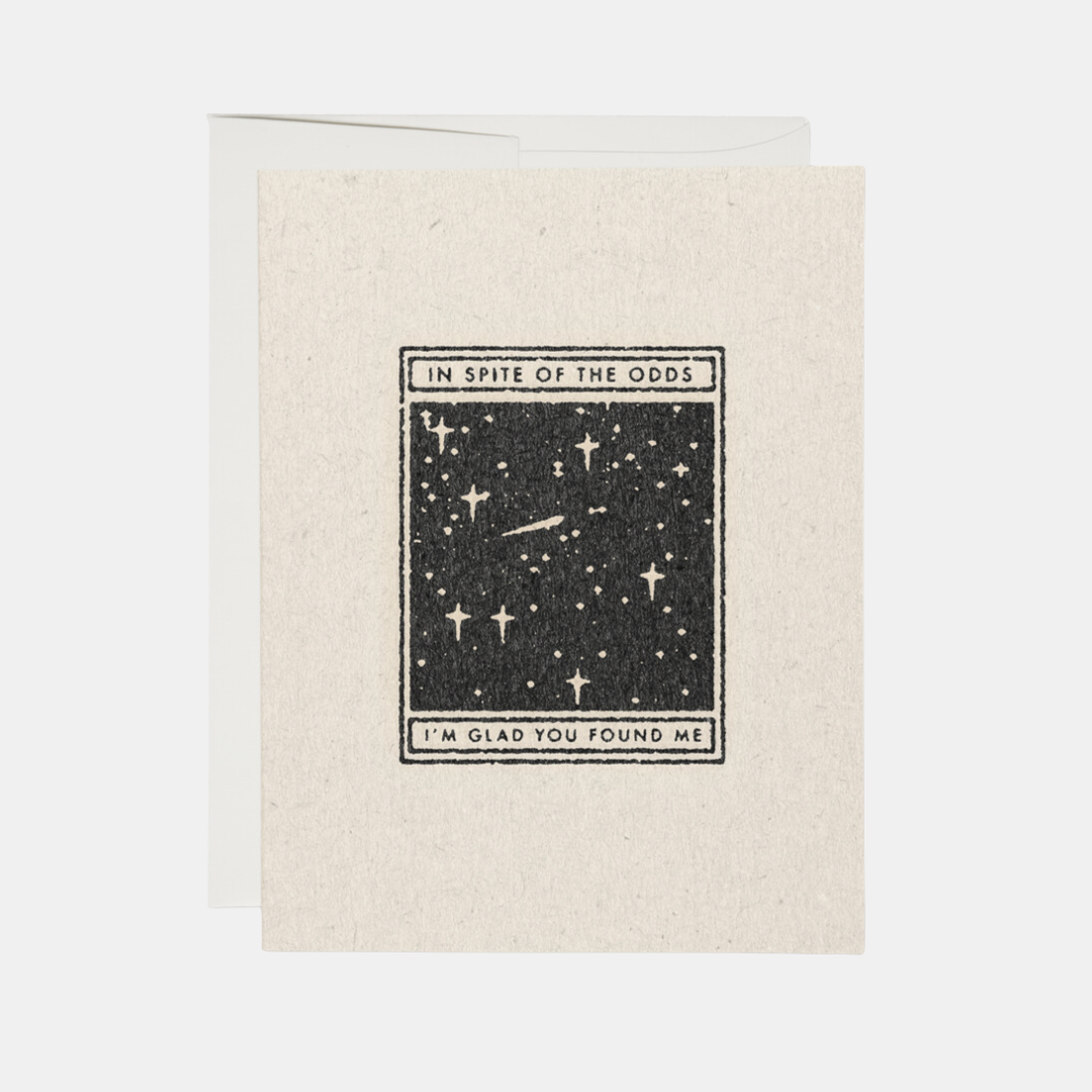 Glad You Found Me Card