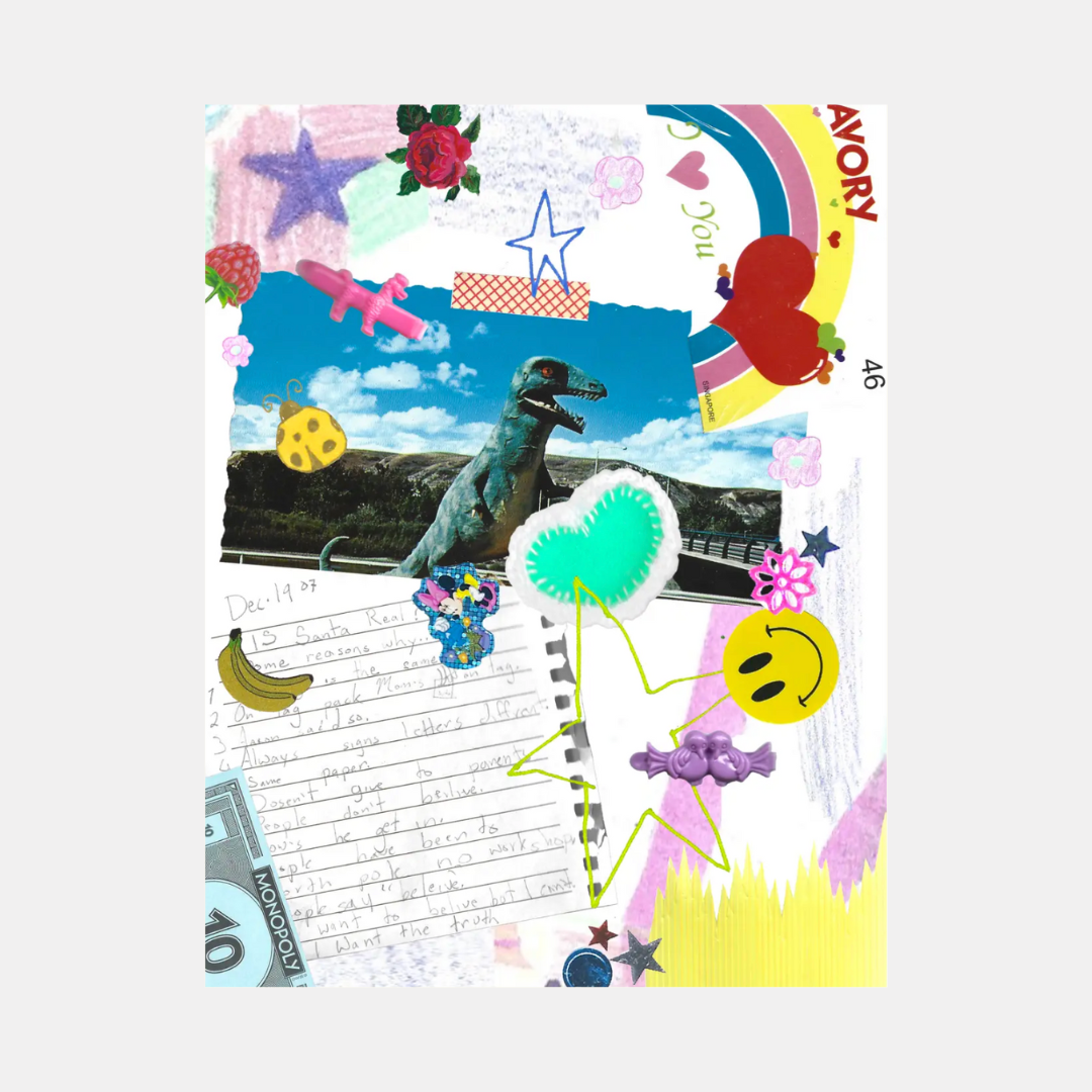 Diary Collage Dear Diary Collage Print – Riley Grae Store