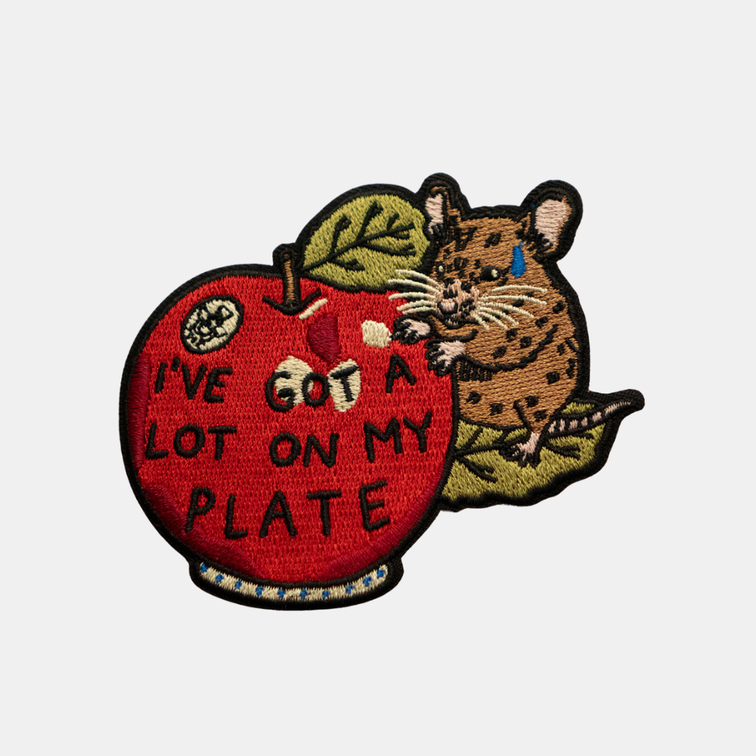 A Lot On My Plate Patch