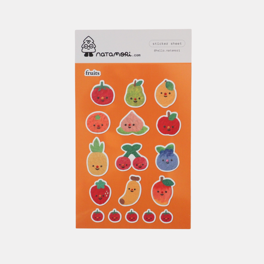Fruits Sticker Sheet
