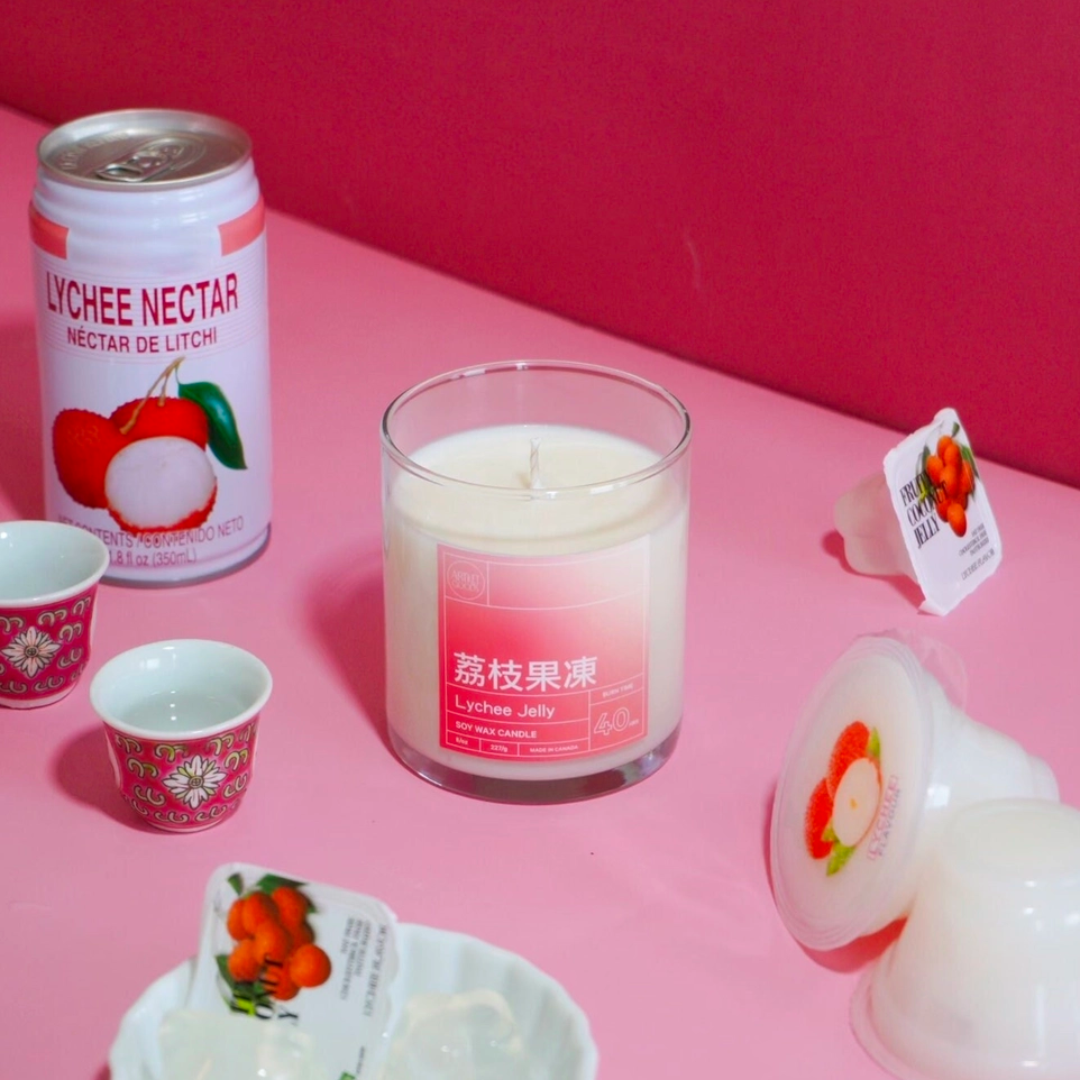 Lychee Jelly Soy Candle - Thumbnail 2
