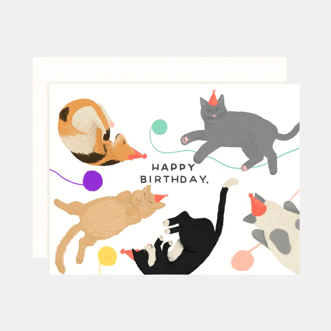 Cats Birthday Card