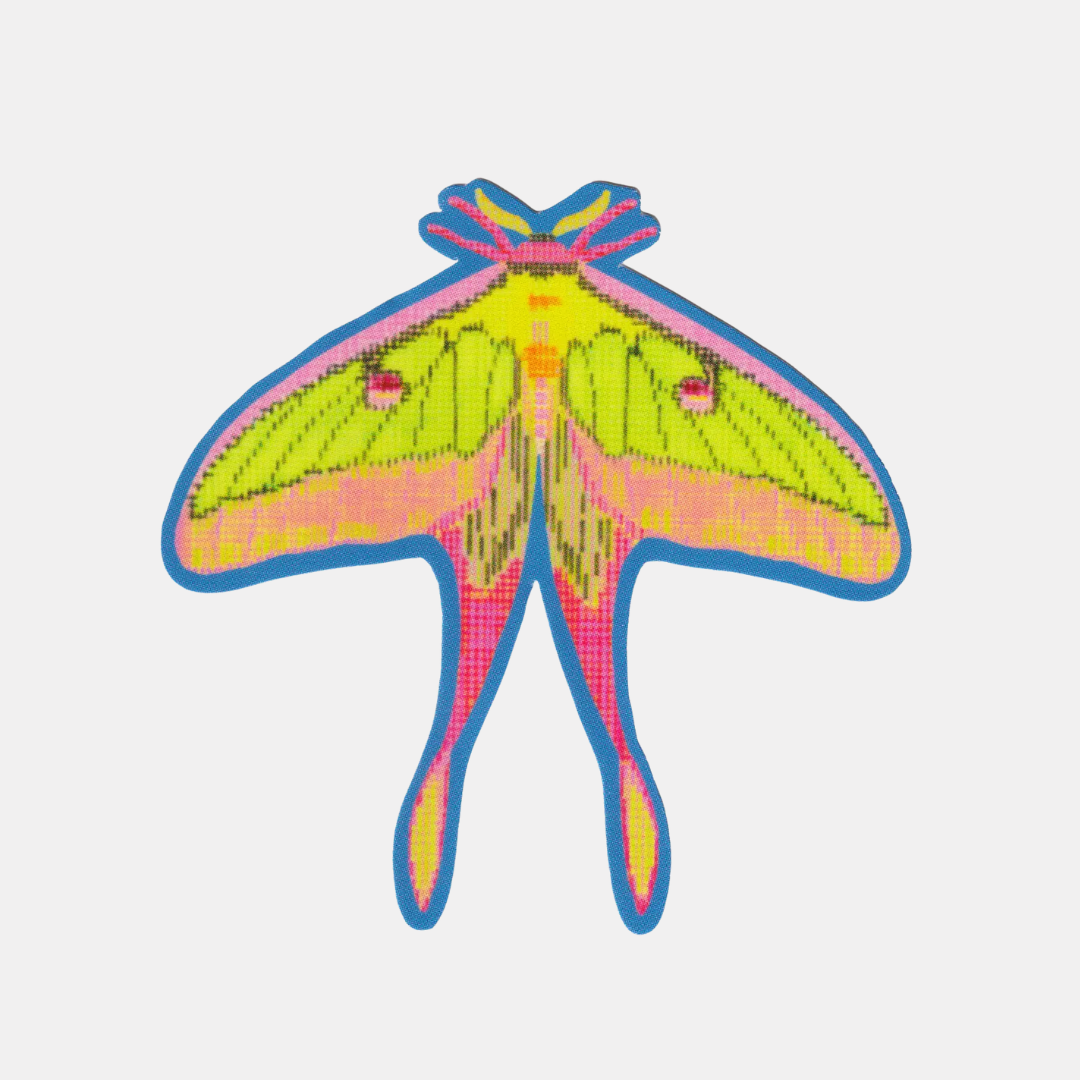 Moth Stitch Sticker